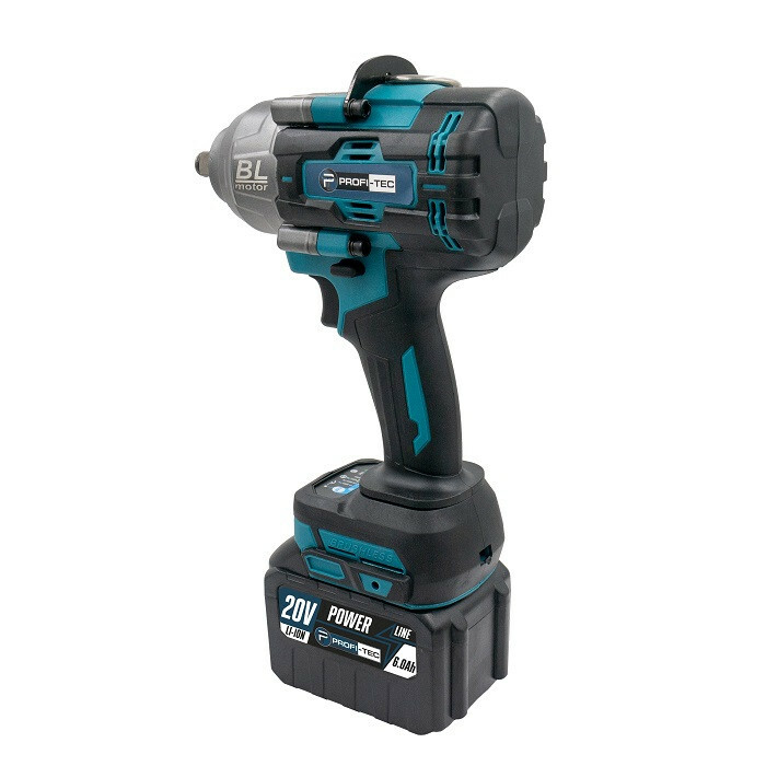 Аккумуляторный гайковерт PROFI-TEC PTW1002BL POWERLine SET25P - Зображення 3