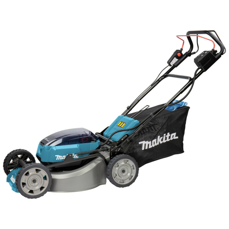 Аккумуляторная самоходная газонокосилка Makita DLM462PT4 С 4 АККУМУЛЯТОРАМИ В КОМПЛЕКТЕ - Зображення 5
