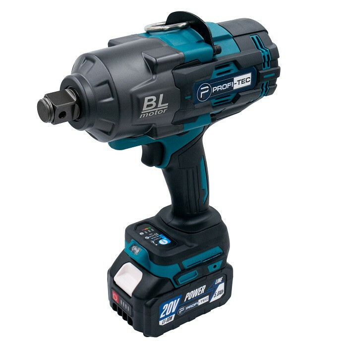 Аккумуляторный гайковерт PROFI-TEC PTW2100BL SET25 POWERLine - Зображення 2
