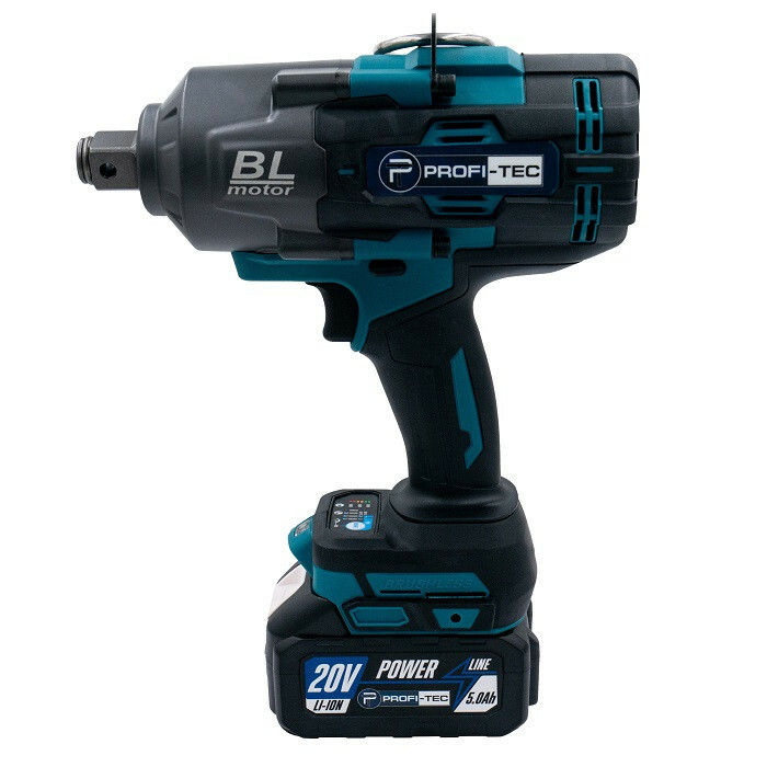 Аккумуляторный гайковерт PROFI-TEC PTW2100BL SET25 POWERLine - Зображення 3