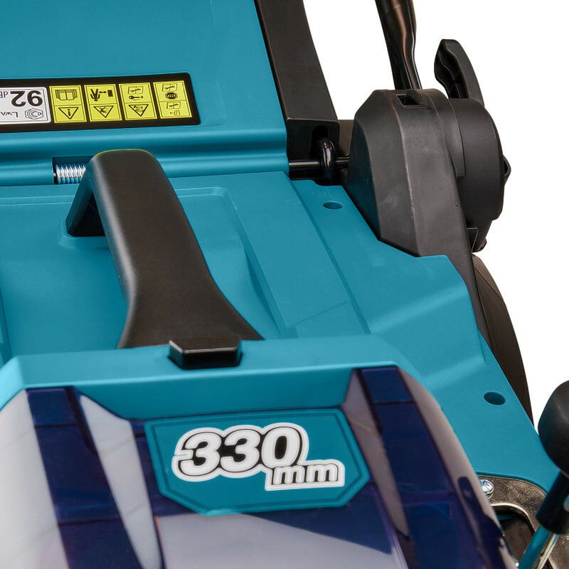 Аккумуляторная газонокосилка Makita DLM330Z (без АКБ) 18V 330mm - Зображення 7