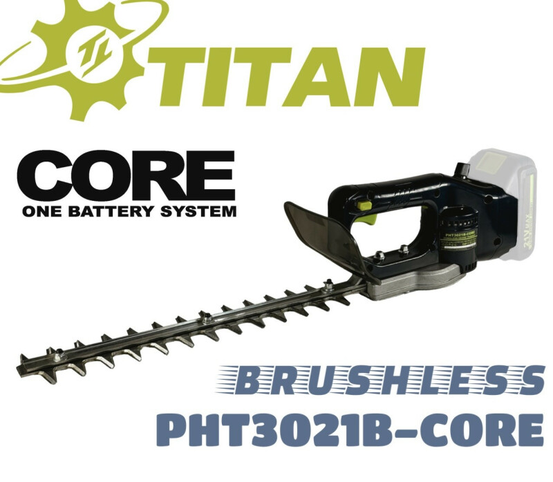 Кусторез аккумуляторный TITAN PHT3021B-CORE