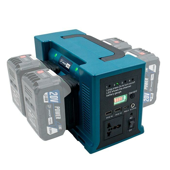 Аккумуляторный инвертор напряжения PROFI-TEC PCB3320V POWERLine (без аккумулятора и зарядного устройства)