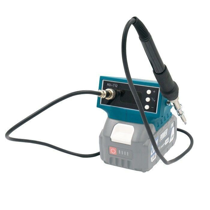 Аккумуляторный гибридный паяльник PROFI-TEC RD-T12 POWERLine (без аккумулятора и зарядного устройства) - Зображення 1