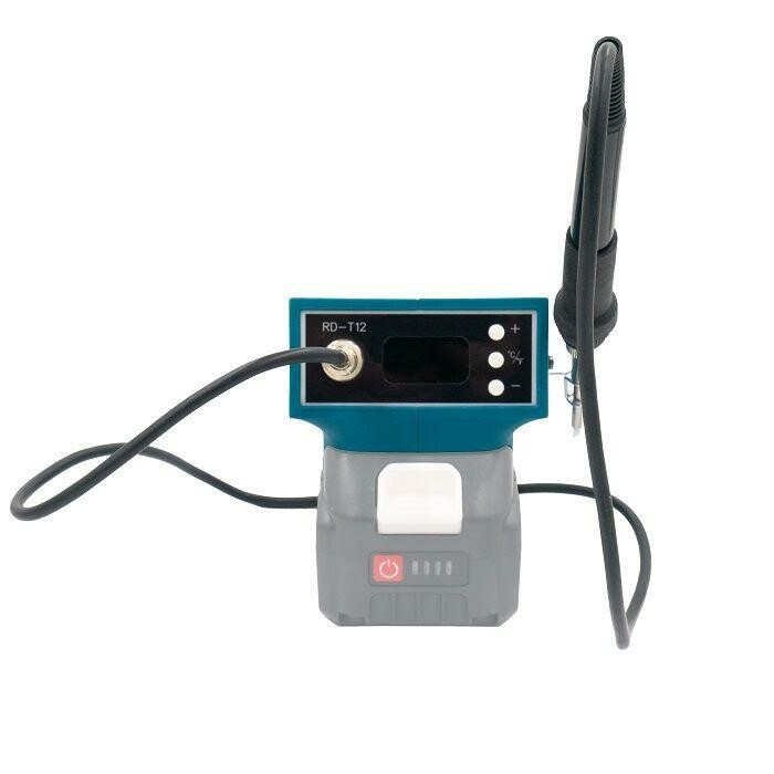 Аккумуляторный гибридный паяльник PROFI-TEC RD-T12 POWERLine (без аккумулятора и зарядного устройства) - Зображення 2