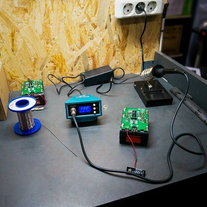 Аккумуляторный гибридный паяльник PROFI-TEC RD-T12 POWERLine (без аккумулятора и зарядного устройства) - Зображення 6