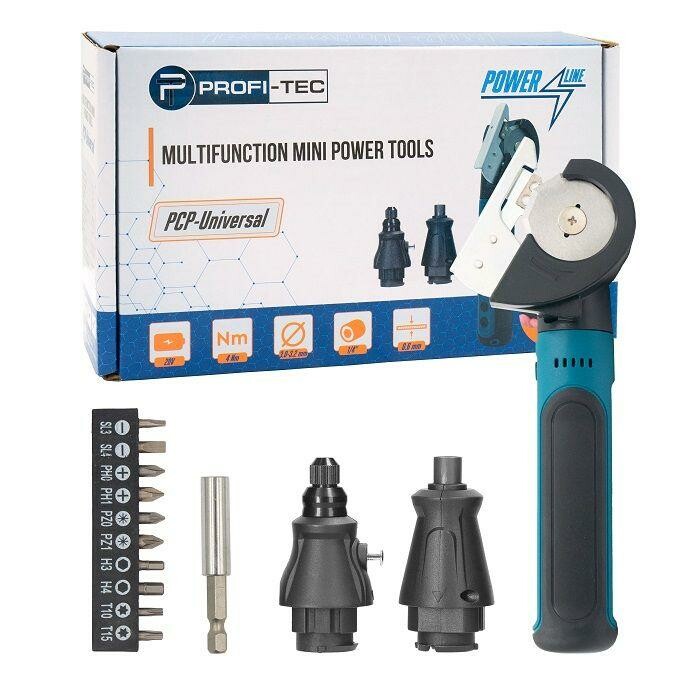 Аккумуляторный многофункциональный мини-инструмент PROFI-TEC PCP-Universal