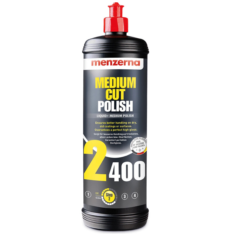 ПОЛИРОВАЛЬНАЯ ПАСТА MENZERNA Medium Cut Polish 2400 250ml
