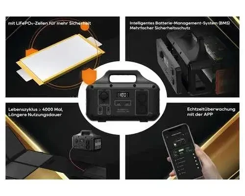 Портативная электростанция 800 Вт.BLUEPALM BP-S500F - Зображення 5