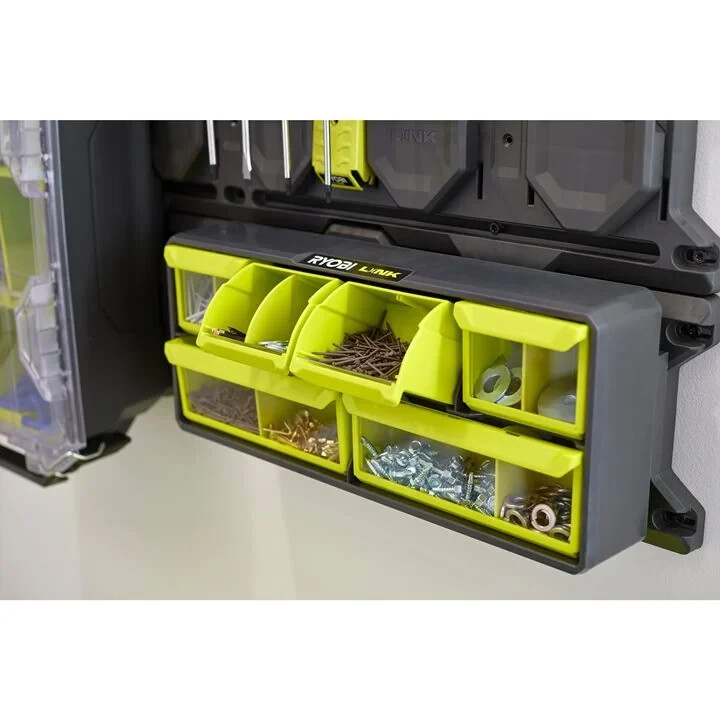 ОРГАНАЙЗЕР ДЛЯ СИСТЕМЫ ХРАНЕНИЯ RYOBI LINK с 6 отделениями - Зображення 4