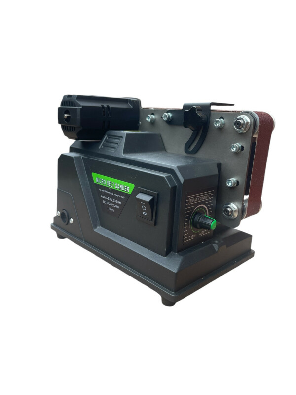 Шлифовальный ленточный мини-станок (гриндер) BEKING BG-3201 (120w) - Зображення 9