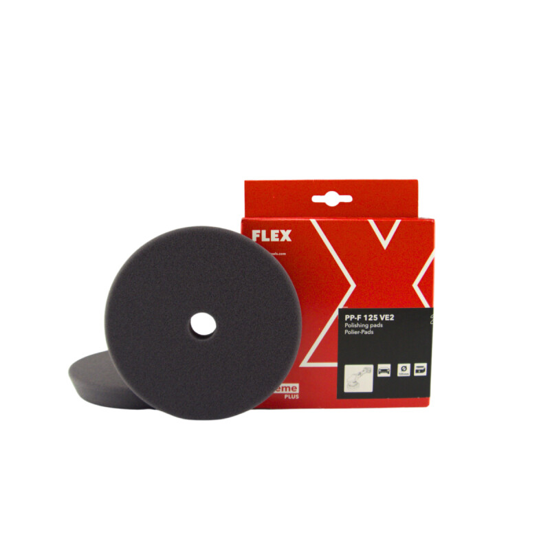 Полировальная губчатая насадка FLEX Extreme PLUS Finish PP-F 125 VE 2 (SOFT) - Зображення 1