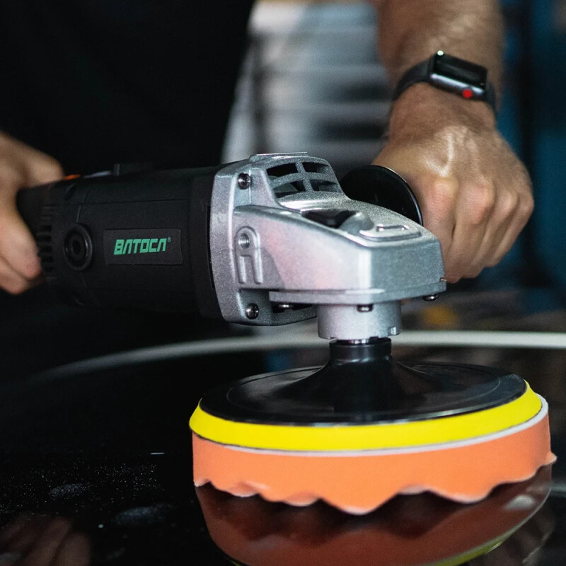 РОТОРНАЯ ПОЛИРОВАЛЬНАЯ МАШИНА BATOCA 1200W 180мм - Зображення 5
