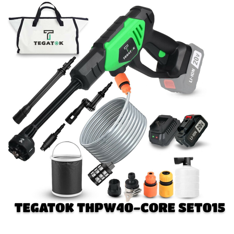 Аккумуляторная мойка высокого давления TEGATOK THPW-40 SET 015