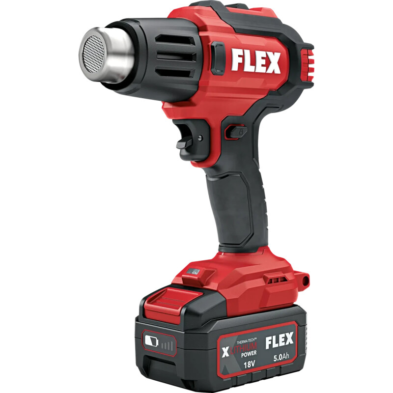 АККУМУЛЯТОРНЫЙ СТРОИТЕЛЬНЫЙ ФЕН FLEX HG 530 18 - Зображення 6