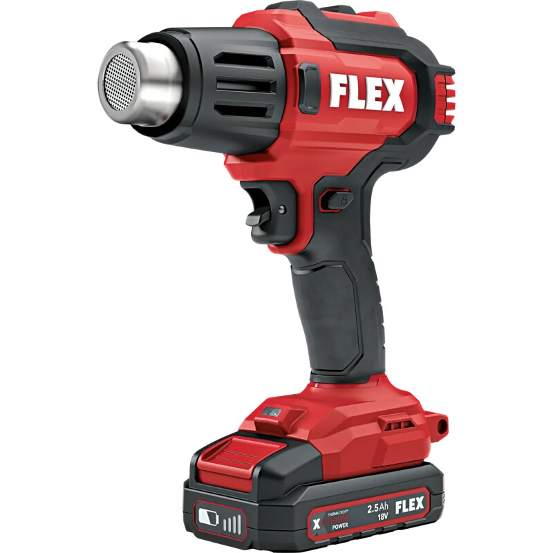 АККУМУЛЯТОРНЫЙ СТРОИТЕЛЬНЫЙ ФЕН FLEX HG 530 18 - Зображення 7