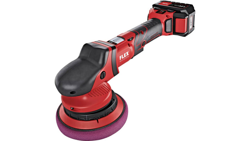 АККУМУЛЯТОРНАЯ ЭКСЦЕНТРИКОВАЯ ПОЛИРОВАЛЬНАЯ МАШИНА FLEX XFE 15 150 18.0-EC - Зображення 4