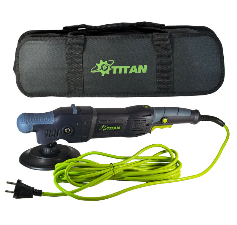 Полировальная ротационная машина 150мм TITAN PRP 14-3 180 - Зображення 2