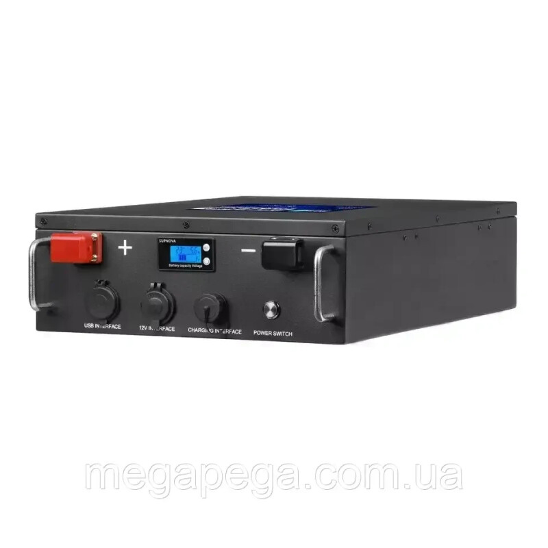 Комплект Гибридный инвертор MUST PV18-3224VPM SET100A 24 В+ (2×батареи LiFePO4, 12В/100Ач) - Зображення 4