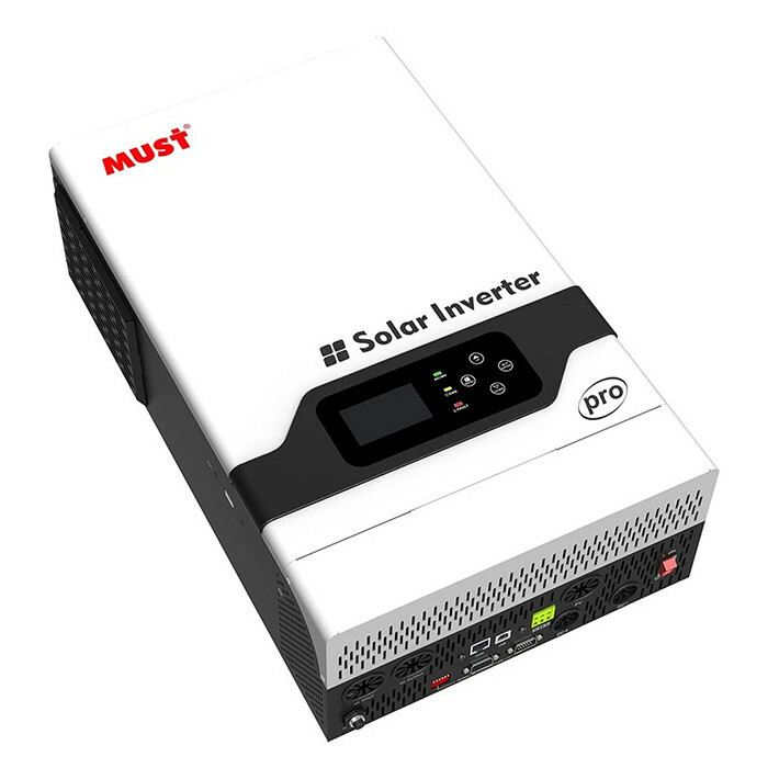 Гибридный инвертор MUST PV18-5248PRO 48V 5KW - Зображення 1