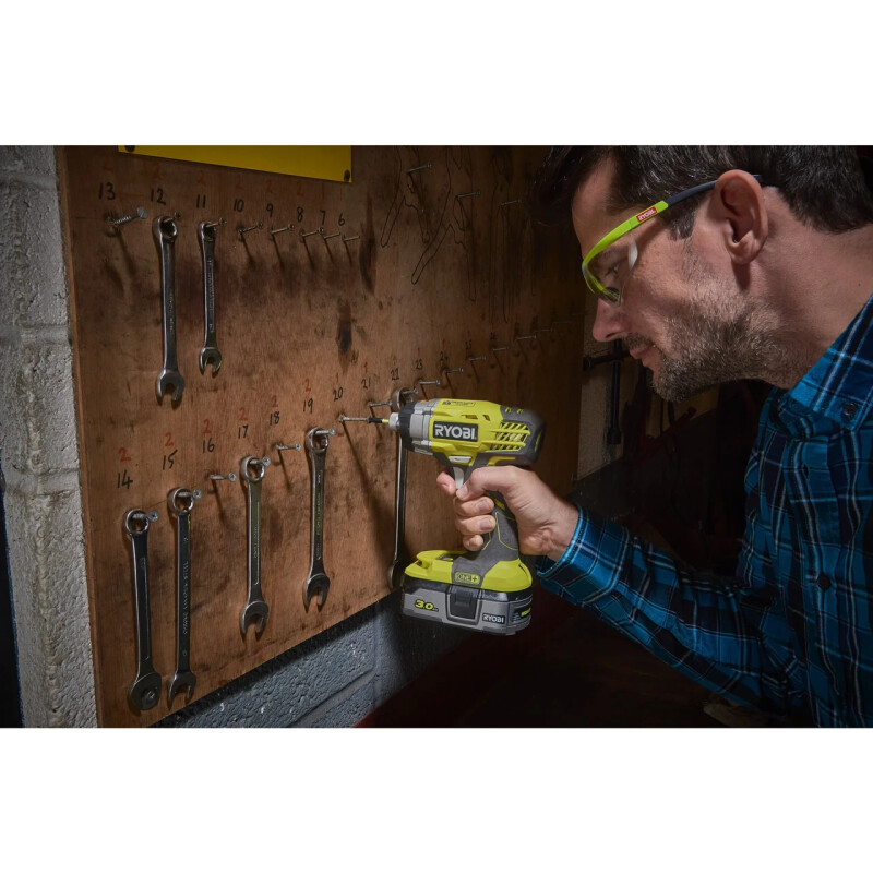 Аккумуляторный ударный гайковерт RYOBI 18 В RID1801M - Зображення 2
