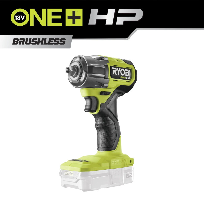 Бесщеточный аккумуляторный ударный гайковерт RYOBI RIW18C-0 1/2  450nm