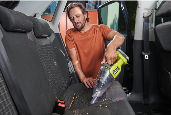 Пылесос аккумуляторный ручной Ryobi ONE+ RHV18F-0 с комплектом для пола (без АКБ и ЗУ) - Зображення 4