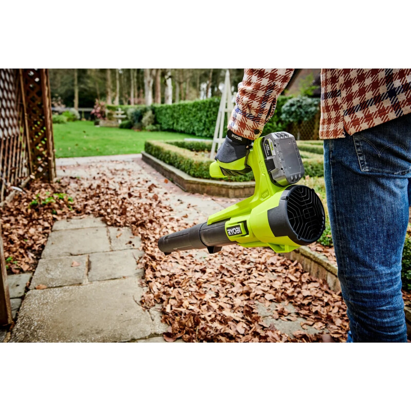 Аккумуляторная воздуходувка RYOBI RY18BLA-0 - Зображення 4