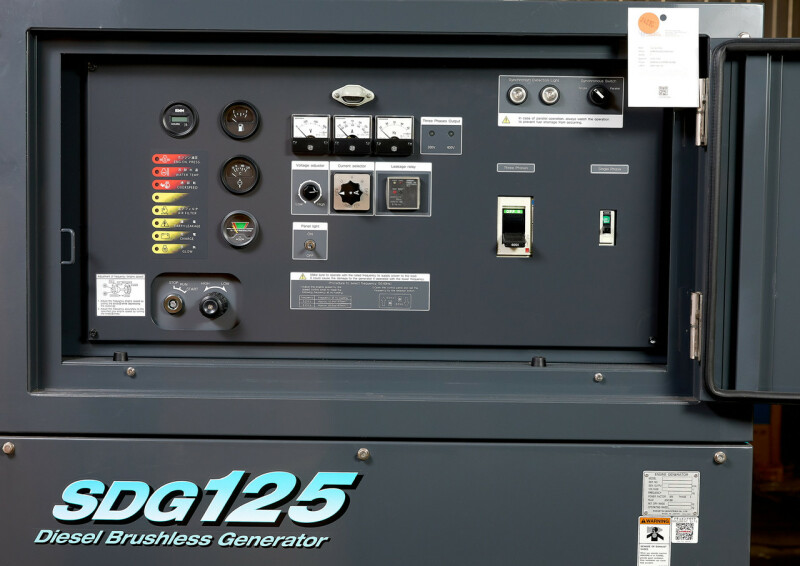 Дизельный генератор Airman SDG125S-3A6 ЯПОНИЯ - Зображення 6
