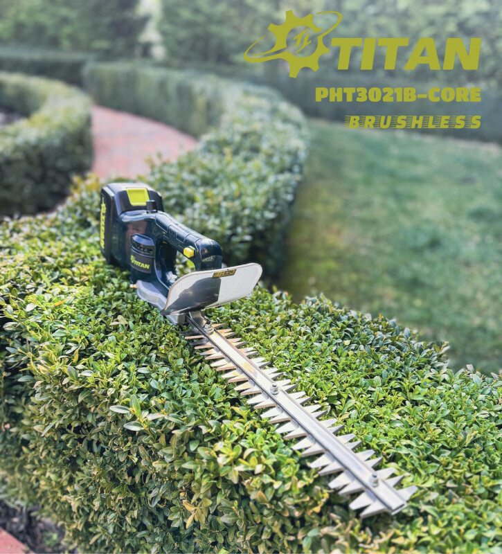 Кусторез аккумуляторный TITAN PHT3021B-CORE - Зображення 4