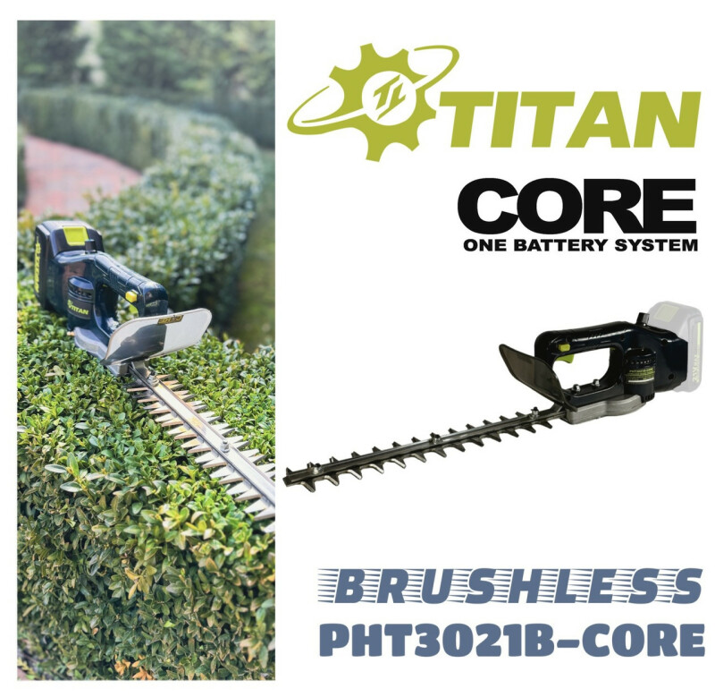 Кусторез аккумуляторный TITAN PHT3021B-CORE - Зображення 5