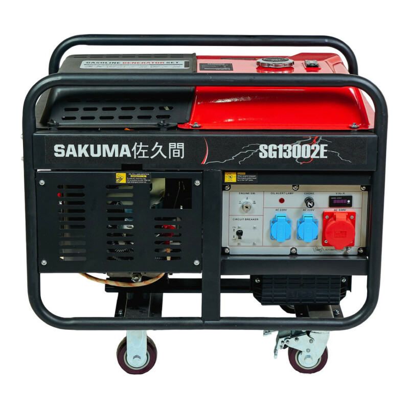 Бензиновый генератор SAKUMA SG13002E, 10kw с электростартером - Зображення 2