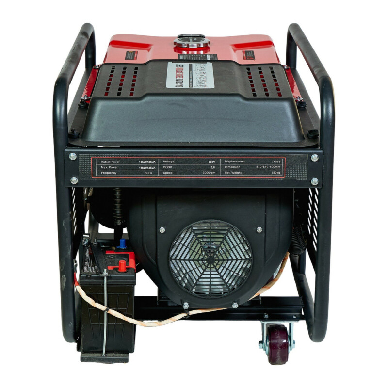 Бензиновый генератор SAKUMA SG13002E, 10kw с электростартером - Зображення 4