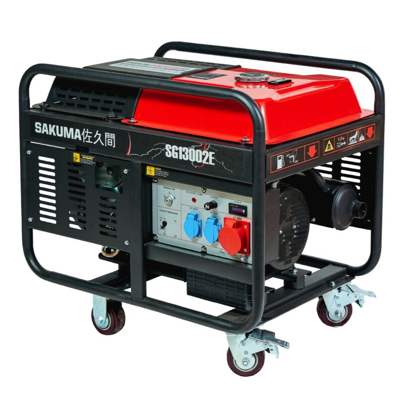 Бензиновый генератор SAKUMA SG13002E, 10kw с электростартером - Зображення 5
