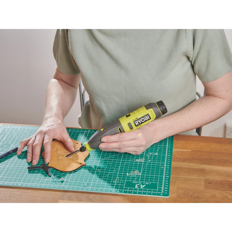 СТАМЕСКА АККУМУЛЯТОРНАЯ RYOBI RPC4-120G - Зображення 2