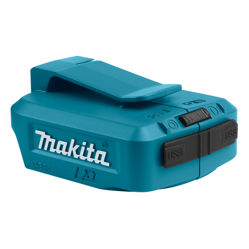 USB преобразователь для мобильных устройств USB 14,4V/18V LXT Makita (DECADP05) - Зображення 2