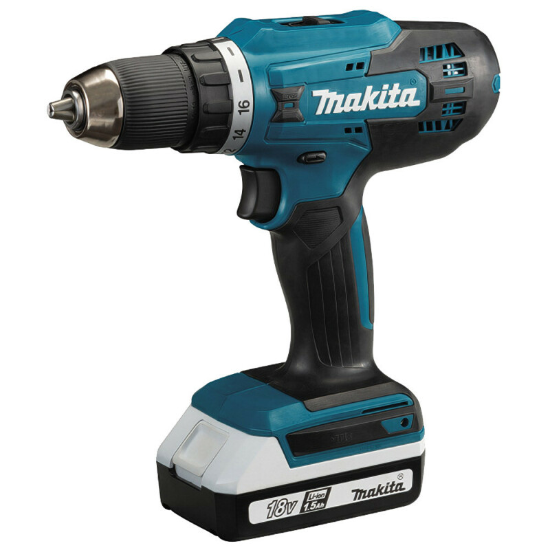 Аккумуляторная дрель-шуруповерт Makita DF488DWE G-Series