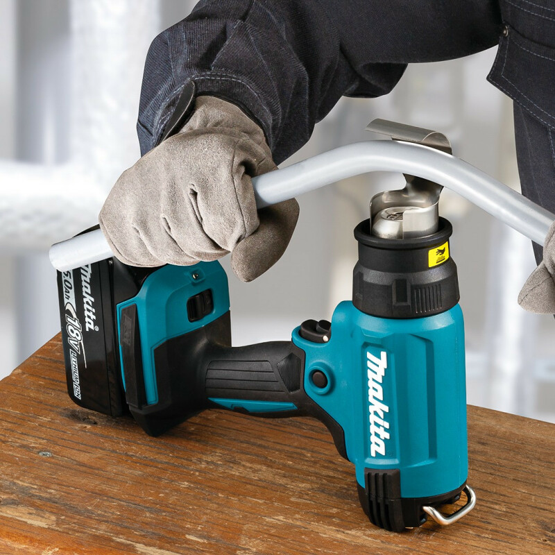 Аккумуляторный технический фен Makita DHG181ZK - Зображення 4