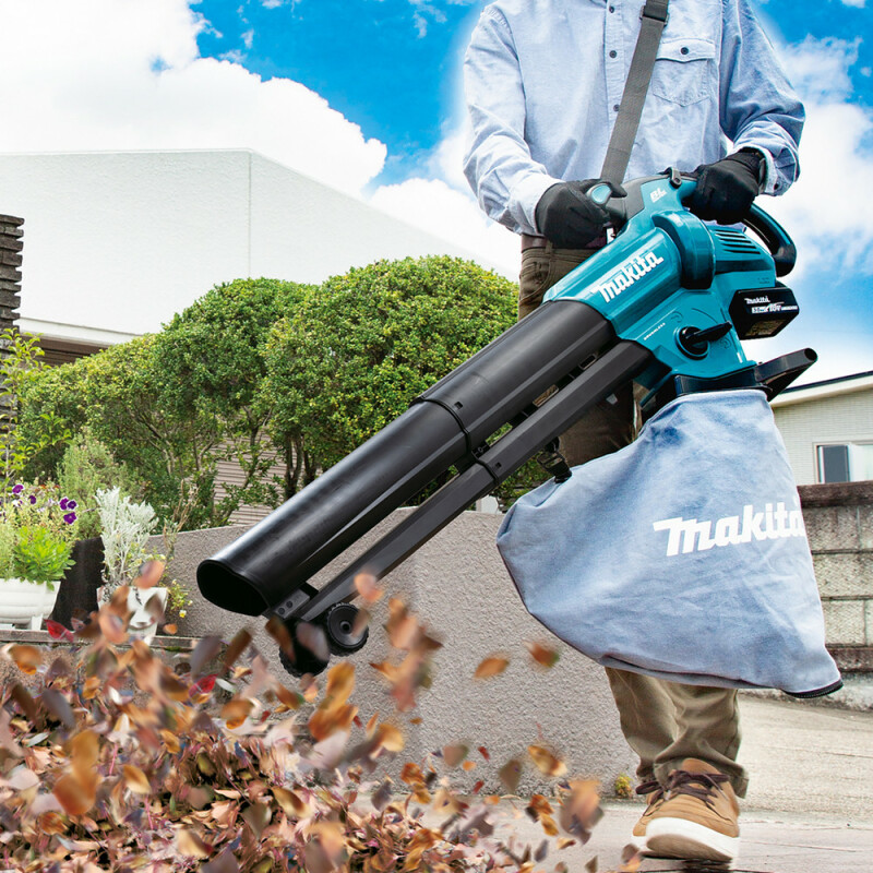 Аккумуляторная воздуходувка-пылесос Makita DUB187Z - Зображення 4