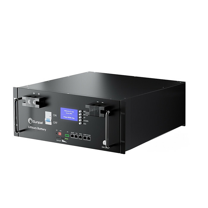 Аккумуляторная железофосфатная батарея SUNPAL PP-E1-5KWH (5 кВт/ч, 100 Ач, 48В) LIFEPO4 - Зображення 1