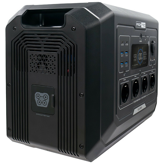 Портативная зарядная станция PROFI-TEC PPS2000 LiFePO₄ (2000 Вт, батарея 1024 Вт·ч) - Зображення 3