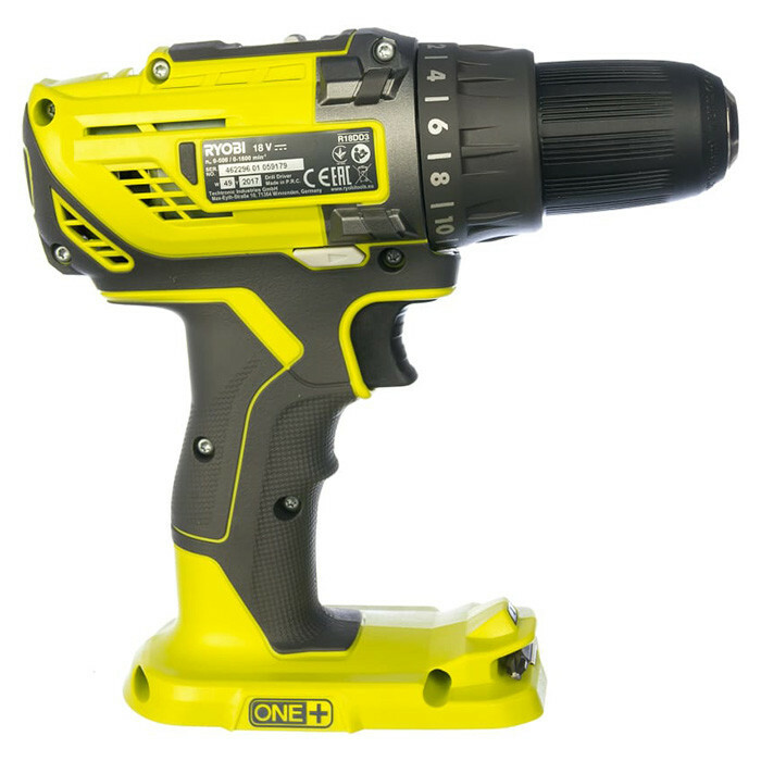 Аккумуляторная дрель-шуруповерт RYOBI R18DD3-215S ONE+