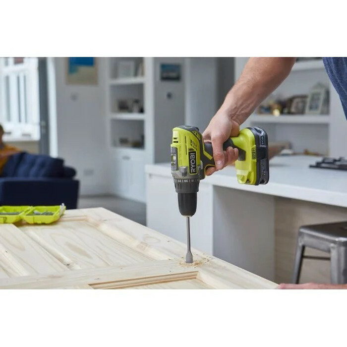 Аккумуляторная дрель-шуруповерт RYOBI R18DD3-215S ONE+ - Зображення 4