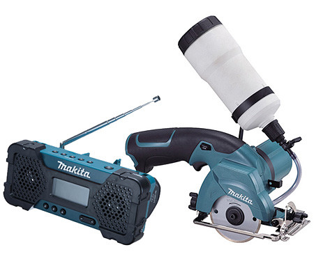 Аккумуляторная алмазная дисковая пила Makita CC300DZ+MR051