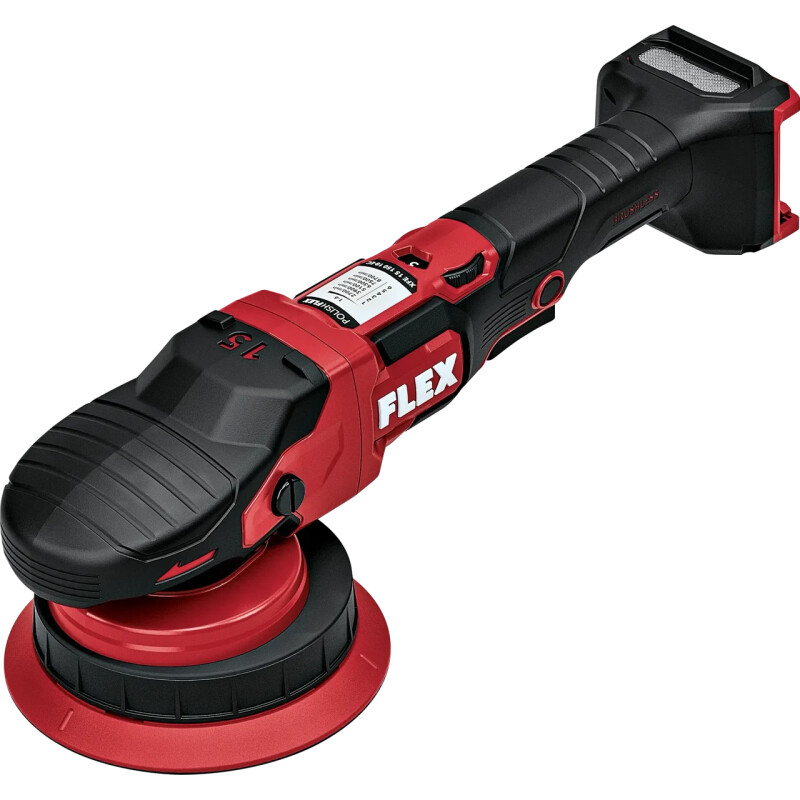 АККУМУЛЯТОРНАЯ БЕЗЩЕТОЧНАЯ ЭКСЦЕНТРИКОВАЯ ПОЛИРОВАЛЬНАЯ МАШИНА FLEX XFE 15 150 18.0-EC SET - Зображення 1