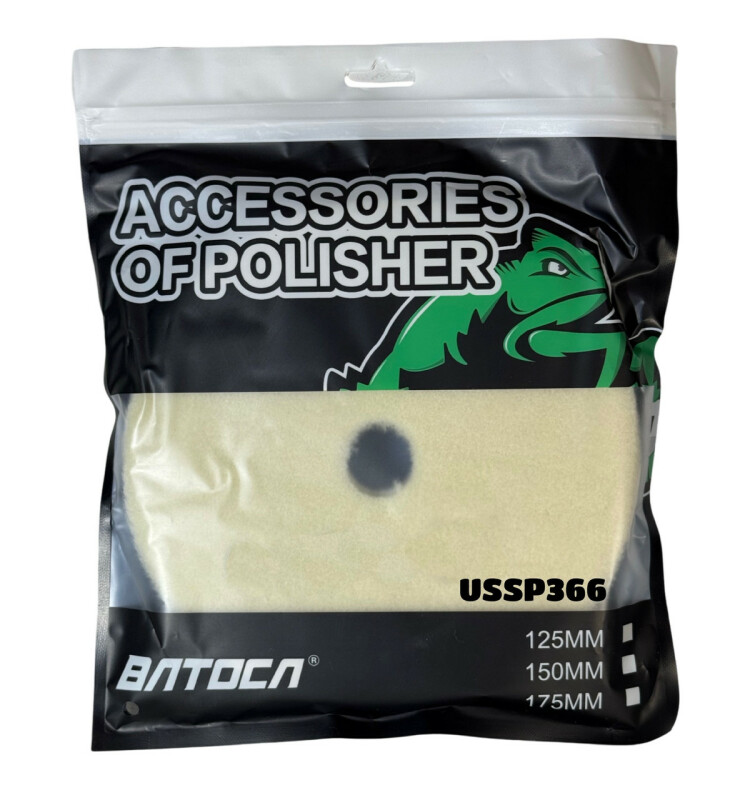 Шерстяной полировальный круг BATOCA (SOFT) 125мм USSP366 - Зображення 1