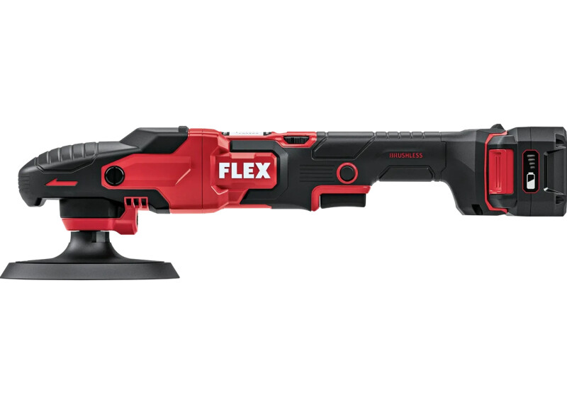 Аккумуляторная роторная полировальная машина FLEX 18 В PE 150 18-EC SET - Зображення 3