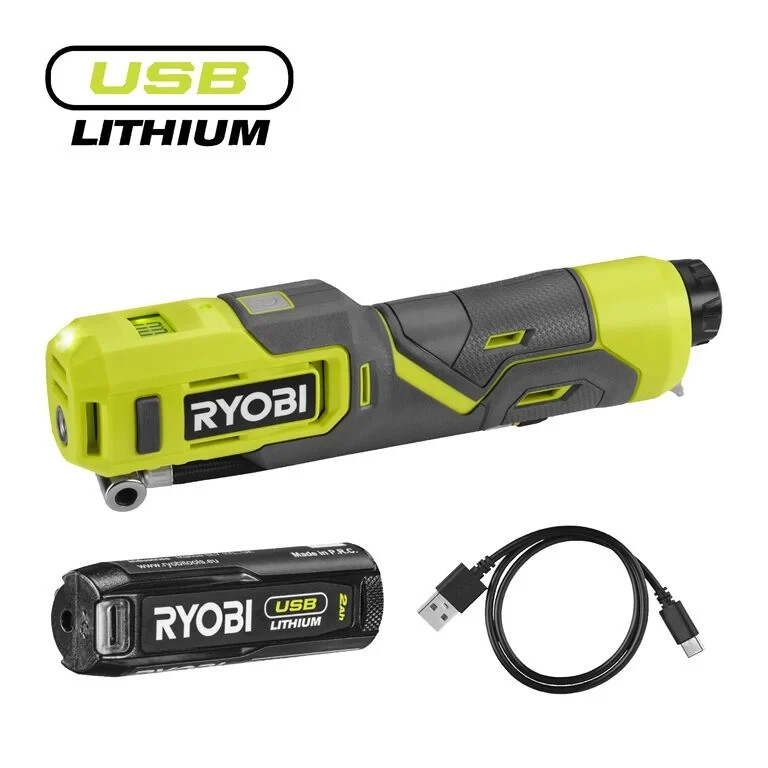 Мини-компрессор RYOBI 4 В с USB-зарядкой RI4-120G