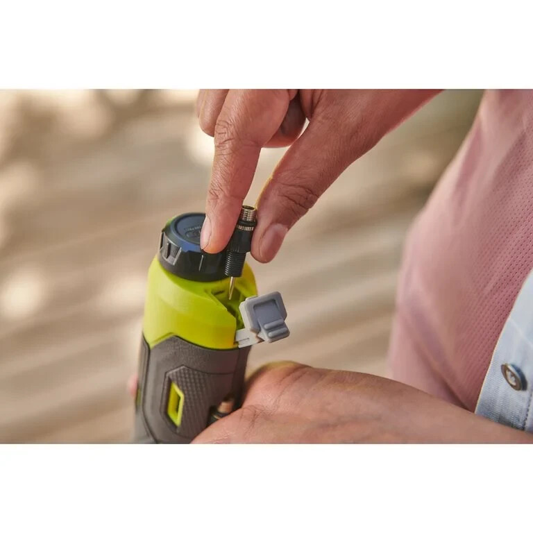 Мини-компрессор RYOBI 4 В с USB-зарядкой RI4-120G - Зображення 4