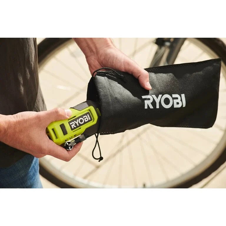 Мини-компрессор RYOBI 4 В с USB-зарядкой RI4-120G - Зображення 6